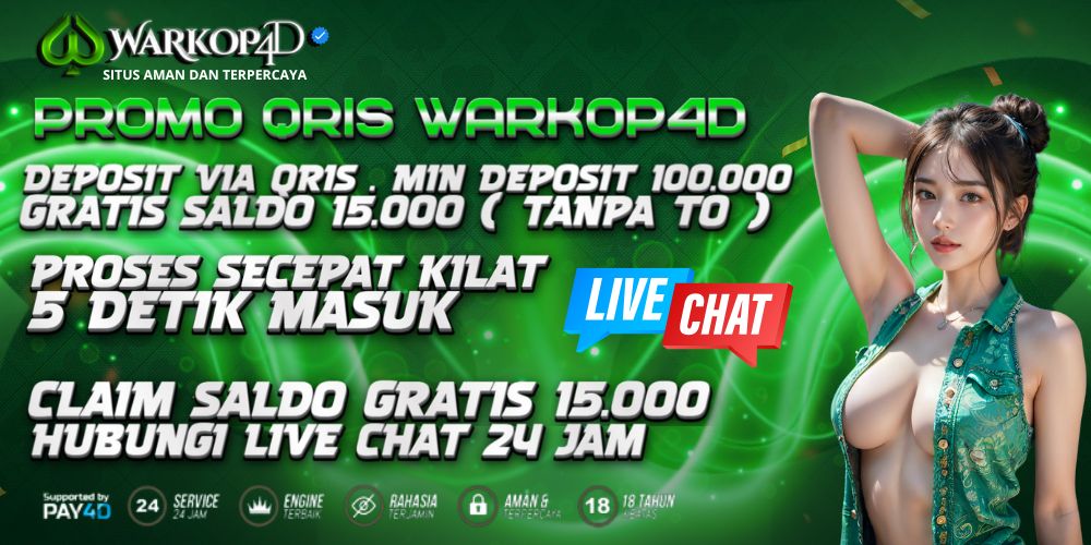 PROMO DEPOSIT QRIS TANPA TO BY WARKOP4D 